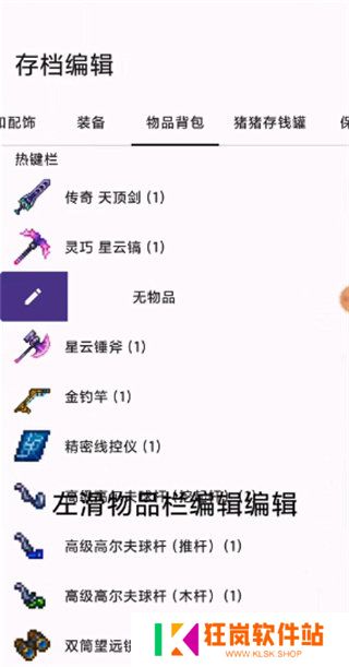 泰拉瑞亚1.4.4.9全物品存档编辑器汉化版