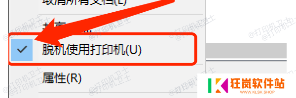 检查打印机基础状态