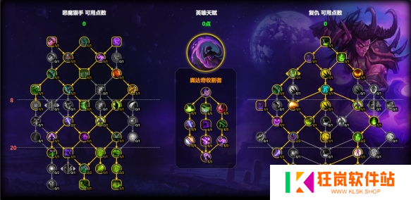 魔兽世界复仇dh天赋怎么加点