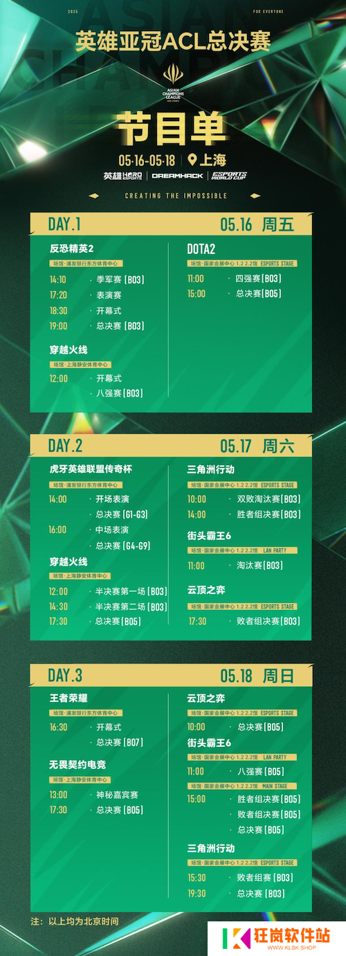 2025英雄亚冠ACL总决赛5月上海开幕 赛事售票全面开启 合作伙伴阵容正式公布