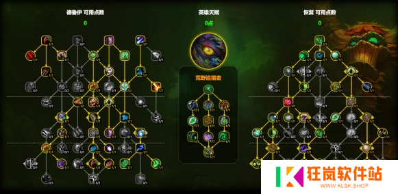 魔兽世界奶德天赋怎么加点