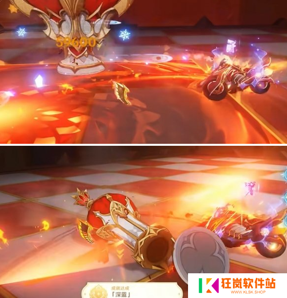 原神深蓝成就怎么做