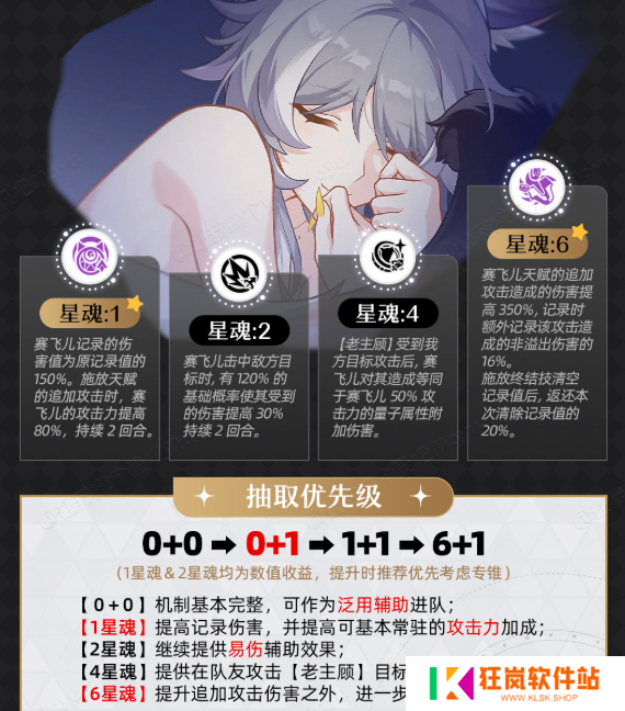 崩坏星穹铁道赛飞儿星魂怎么抽